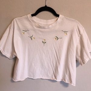 white brandy melville shirt